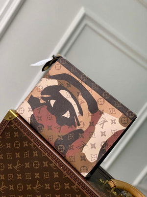LV M82589 Louis Vuitton Pochette Voyage Brown - Default Title - View 3