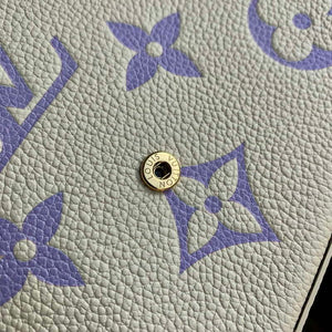 LV M82610 Louis Vuitton Pochette F¨¦licie Bag Taro Purple - Default Title - View 6