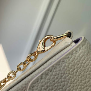 LV M82610 Louis Vuitton Pochette F¨¦licie Bag Taro Purple - Default Title - View 7
