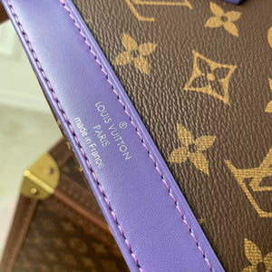 LV M82717 Louis Vuitton Nano Alma Bag Purple - Default Title - View 8