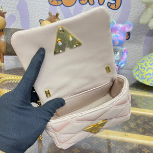 LV M82752 Louis Vuitton Pico GO-14 Bag Beige/Pink - Default Title - View 9