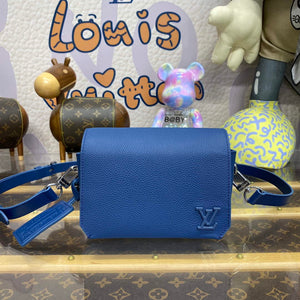 LV M82804 Louis Vuitton Fastline Wearable Wallet Dark Blue - Default Title - View 1