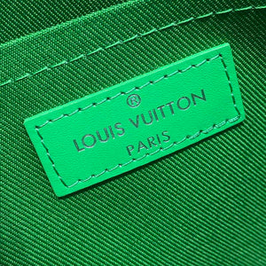 LV M82854 Louis Vuitton Pochette Voyage MM Bag Green - Default Title - View 8