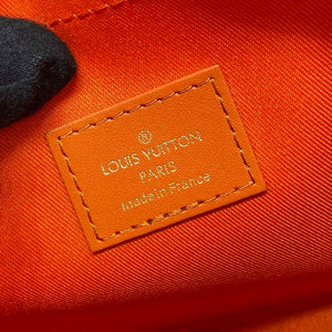LV M82855 Louis Vuitton Pochette Voyage MM Bag Orange - Default Title - View 8