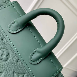 LV M83052 Louis Vuitton Nano Steamer Bag Forest Green - Default Title - View 6
