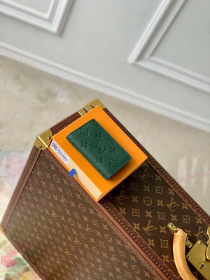 LV M83067 Louis Vuitton Pocket Organizer Forest Green - Default Title - View 2