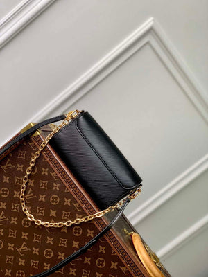 LV M83077 Louis Vuitton Twist West Pochette Epi leather Bag Black - Default Title - View 3