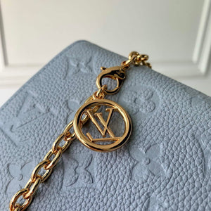 LV M83233 Louis Vuitton Wallet On Chain Lily Bag Blue Hour - Default Title - View 9