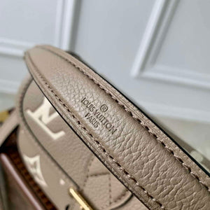 LV M83300 Louis Vuitton Nano Diane Bag Monogram Empreinte leather Tourterelle Beige / Cream - Default Title - View 6