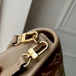 LV M83300 Louis Vuitton Nano Diane Bag Monogram Empreinte leather Tourterelle Beige / Cream - Default Title - View 7