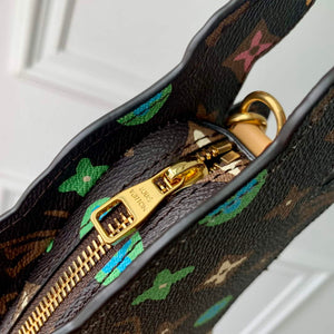 LV M83342 Louis Vuitton Playful Dog On Strap Wearable Wallet Chocolate - Default Title - View 4