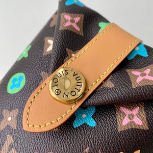 LV M83344 Louis Vuitton Envelope Pouch Bag Chocolate - Default Title - View 5
