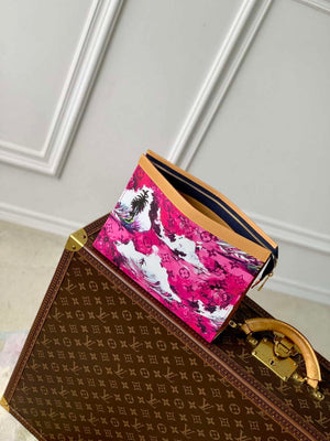 LV M83465 Louis Vuitton Pochette Voyage Nano City Bag Azalea Purple - Default Title - View 9