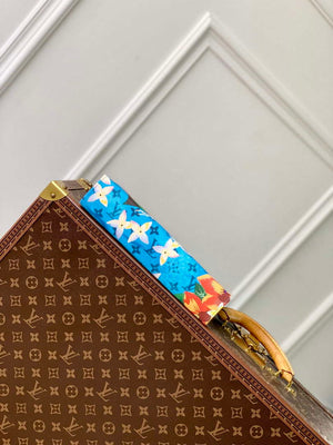 LV M83465 Louis Vuitton Pochette Voyage Nano City Bag Cerulean Blue - Default Title - View 4