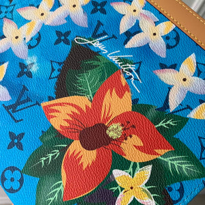 LV M83465 Louis Vuitton Pochette Voyage Nano City Bag Cerulean Blue - Default Title - View 5