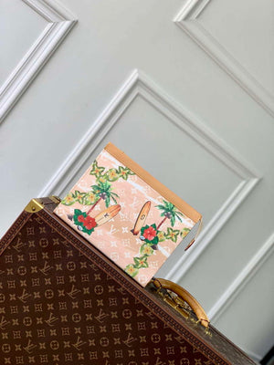 LV M83465 Louis Vuitton Pochette Voyage Nano City Bag Sand - Default Title - View 1