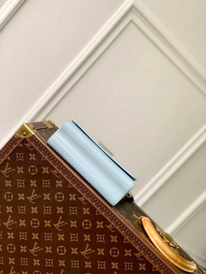 LV M83478 Louis Vuitton Twist West Pochette Epi leather Bag Ice Blue - Default Title - View 4