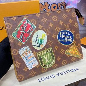 LV M83487 Louis Vuitton Toilet Pouch Bag Monogram Canvas - Default Title - View 3