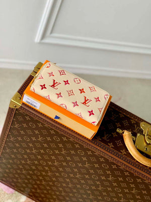 LV M83505 Louis Vuitton Zippy Wallet Sunrise Aquarelle Beige - Default Title - View 4