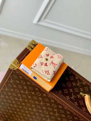 LV M83507 Louis Vuitton Victorine Wallet Sunrise Aquarelle Beige - Default Title - View 3
