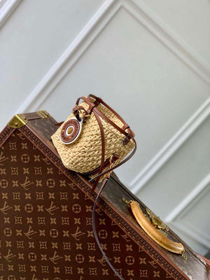 LV M83521 Louis Vuitton No¨¦ Purse Bag Natural / Tan - Default Title - View 2