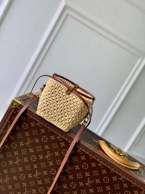 LV M83521 Louis Vuitton No¨¦ Purse Bag Natural / Tan - Default Title - View 3