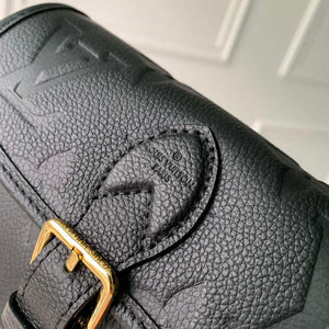 LV M83566 Louis Vuitton Nano Diane Bag Empreinte leather Black - Default Title - View 5