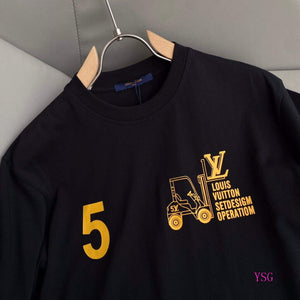 LV Men Women T-Shirts Louis Vuitton Fashion Clothing L60179 - S - View 4