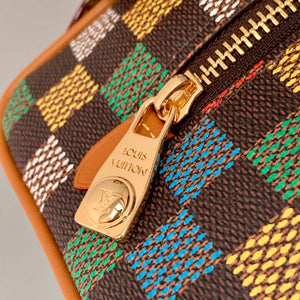 LV N00151 Louis Vuitton Locker Dopp Kit Damier Eb¨¨ne Canvas - Default Title - View 6