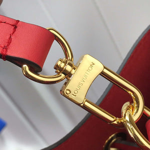 LV N40198 Louis Vuitton N¨¦ONO¨¦ MM Bag Damier Ebene Red - Default Title - View 5