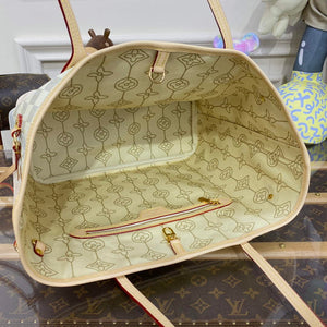 LV N40471 Louis Vuitton Neverfull MM Damier Tote Bag - Default Title - View 9