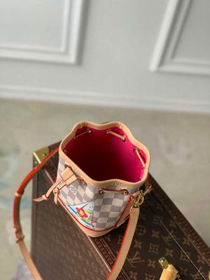 LV N40511 Louis Vuitton Nano No¨¦ Bag Dragon Fruit Pink - Default Title - View 9