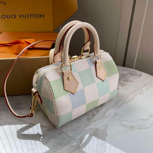 LV N40515 Louis Vuitton Speedy Bandouliere 20 Handbag Pistachio - Default Title - View 2