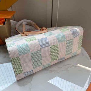 LV N40518 Louis Vuitton OnTheGo MM Tote Bag Pistachio - Default Title - View 5