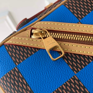 LV N40547 Louis Vuitton Chess Messenger Bag Blue - Default Title - View 7