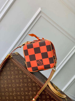 LV N40548 Louis Vuitton Chess Messenger Bag Orange - Default Title - View 2