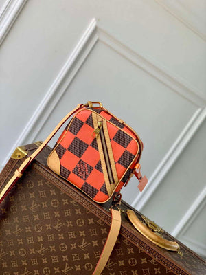 LV N40548 Louis Vuitton Chess Messenger Bag Orange - Default Title - View 3