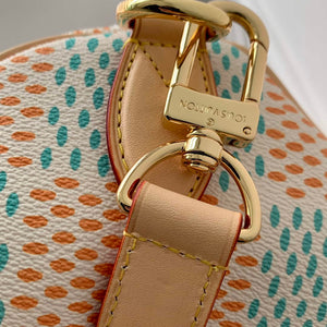 LV N40689 Louis Vuitton Speedy 40 Bandouliere Bag White - Default Title - View 5