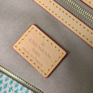 LV N40689 Louis Vuitton Speedy 40 Bandouliere Bag White - Default Title - View 7