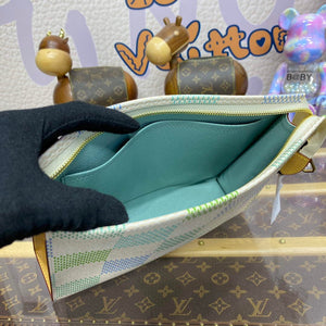 LV N40740 Louis Vuitton Toilet Pouch Bag Pistachio Green - Default Title - View 9