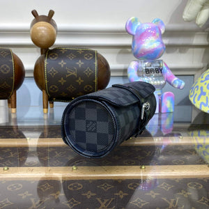 LV M32719 Louis Vuitton 3 Watch Case Taige Leather - Default Title - View 2