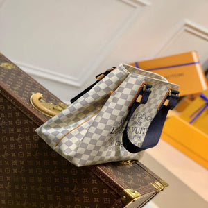 LV N41179 Louis Vuitton Cabas PM Plan Soleil Shoulder Tote Bag - Default Title - View 3