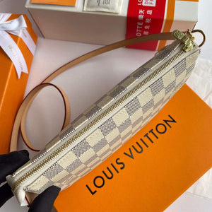LV N41207 Louis Vuitton Pochette Accessoires Damier azur canvas - Default Title - View 7