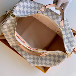 LV N41372 Louis Vuitton Speedy 35 Damier Azur N41366 - Default Title - View 8