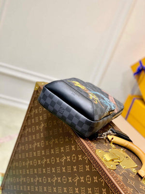 LV N45277 Louis Vuitton Avenue Slingbag Black - Default Title - View 4