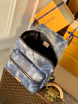 LV N50060 Louis Vuitton Discovery Backpack Ocean Blue - Default Title - View 8