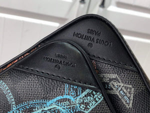 LV N58040 Louis Vuitton Trio Messenger Bag Black - Default Title - View 5