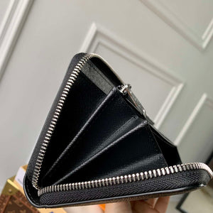 LV N63503 Louis Vuitton Zippy Wallet Damier Black M63076 - Default Title - View 5