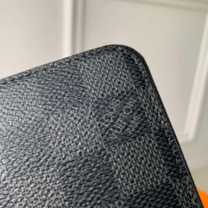 LV N63503 Louis Vuitton Zippy Wallet Damier Black M63076 - Default Title - View 7