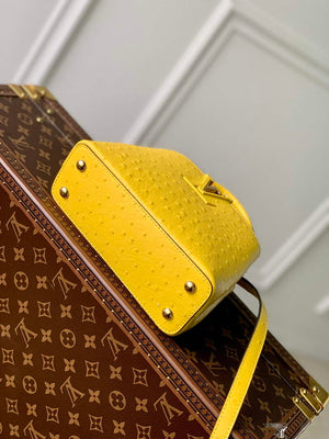 LV N81196 Louis Vuitton Capucines Mini Handbag Yellow - Default Title - View 4